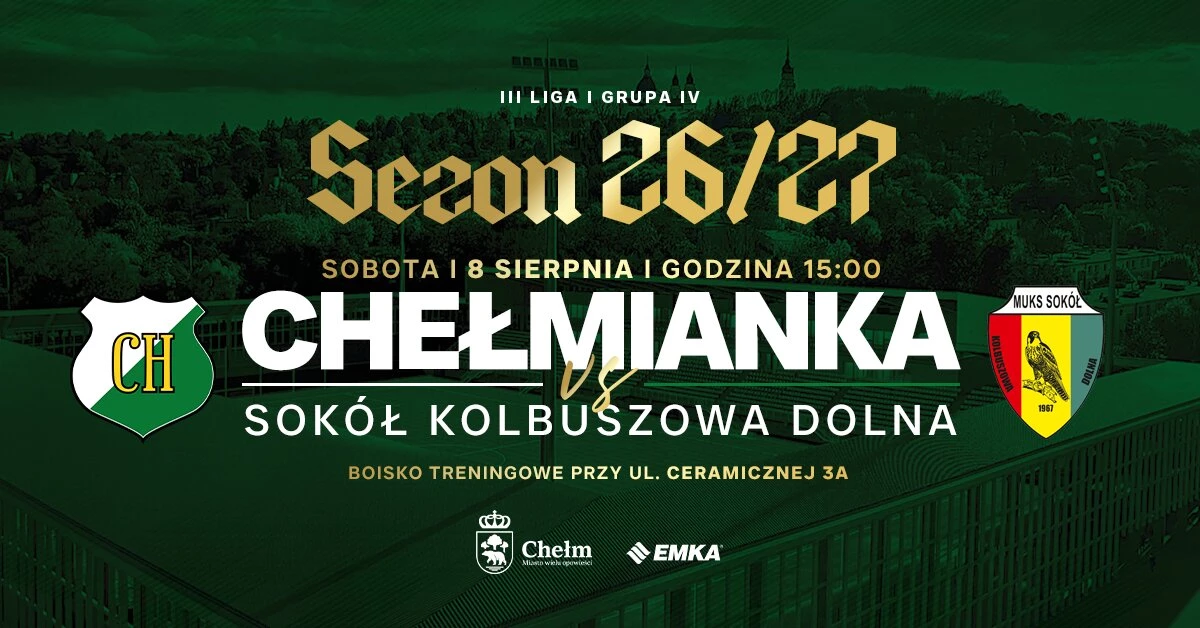 ChKS Chełmianka Chełm vs Sokół Kolbuszowa Dolna