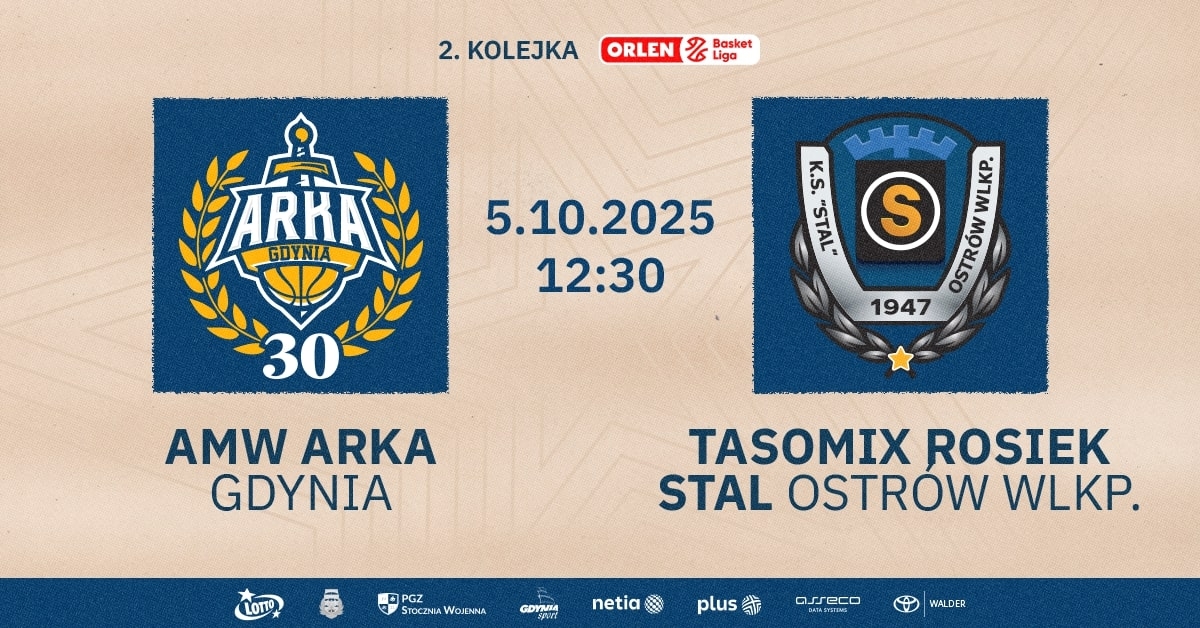 AMW Arka Gdynia vs Tasomix Rosiek Stal Ostrów Wielkopolski