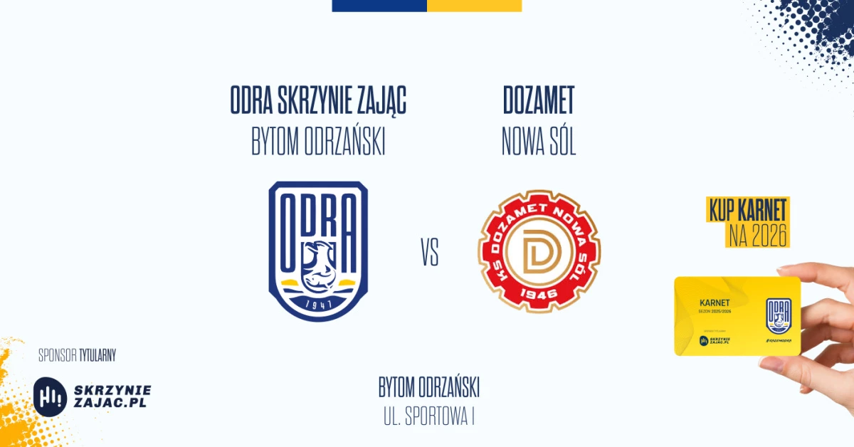 ODRA Skrzynie ZAJĄC Bytom Odrzański vs KS Dozamet Nowa Sól