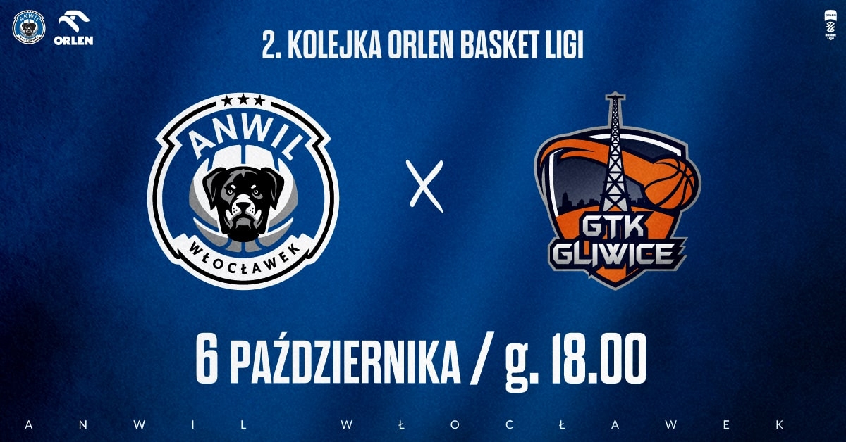 Anwil Włocławek vs Tauron GTK Gliwice