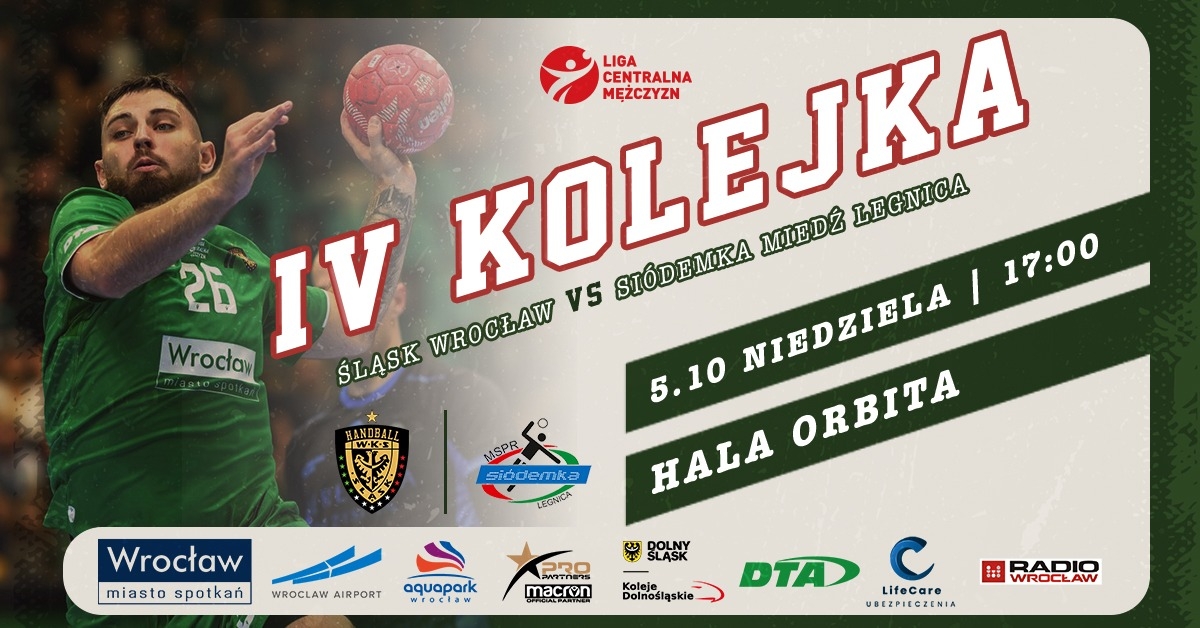 WKS Handball Śląsk Wrocław vs Siódemka Miedź Legnica