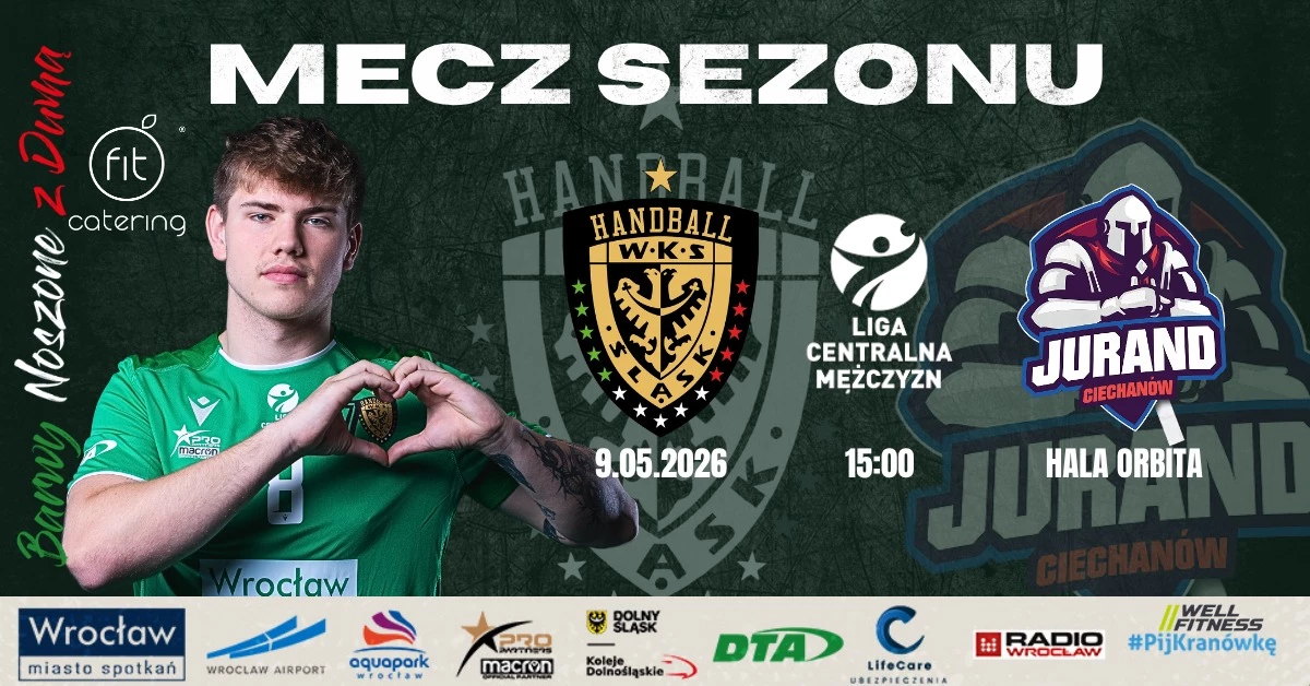 WKS Handball Śląsk Wrocław vs Jurand Ciechanów