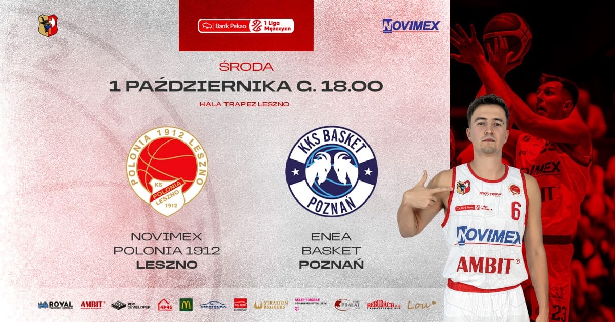 Novimex Polonia 1912 Leszno vs Enea Basket Poznań